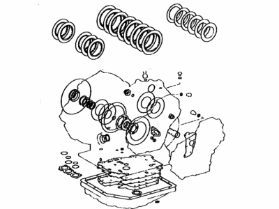 Toyota 04352-16070 Kit, Transaxle Overhaul(ATM), Passenger Side