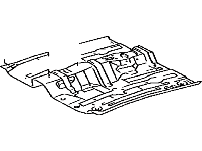 Toyota 58111-16900 Pan,  Front Floor