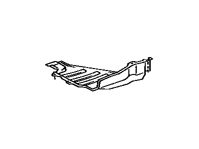 Toyota 51442-10050 Cover,  Engine Under,  LH