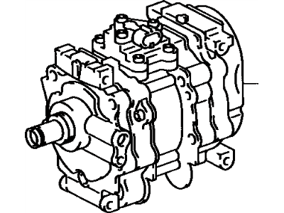 Toyota Tercel A/C Compressor - 88320-16340-84