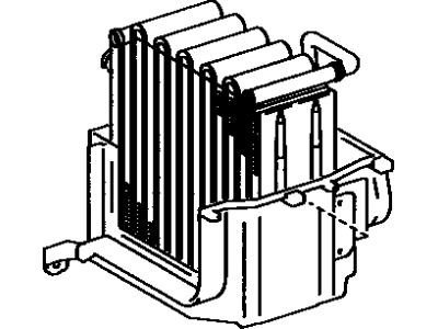 Toyota Tercel Evaporator - 88501-42021