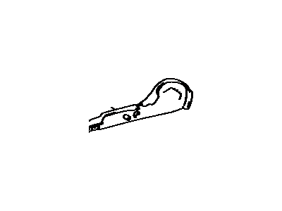 Toyota 71862-16120-W4 Side Shield