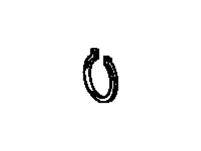 Toyota 90520-41004 Ring, Shaft Snap(For Camshaft Sub Gear)