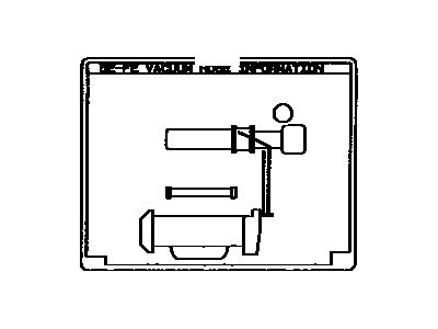 Toyota 17792-11541 Vacuum Diagram