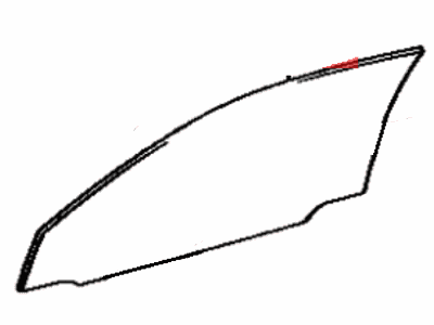 Toyota 68120-16081 Glass