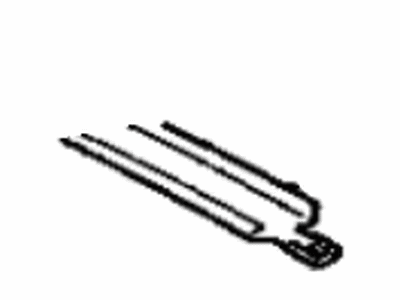Toyota 63305-16040-W4 Rear Molding