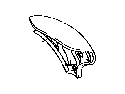 Toyota 45112-16221-B1 Pad