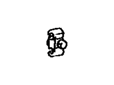 Toyota 47371-10080 Clamp,  Brake Tube,  NO.5