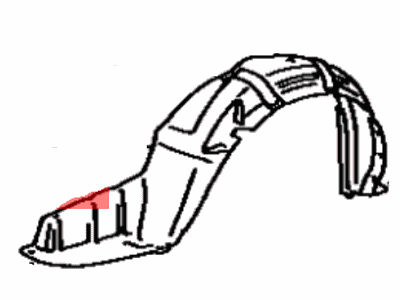 Toyota Paseo Wheelhouse - 53875-16061