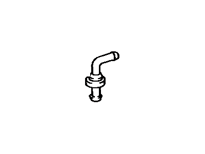 Toyota 12204-10040 PCV Valve, White