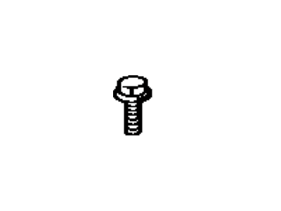 Toyota 90119-08934 Bolt, With Washer