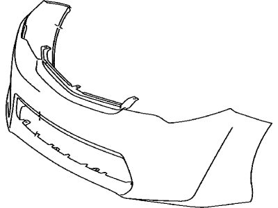 Toyota 52119-07913 Cover,  Front Bumper