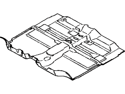 Toyota 58510-12E41-B3 Carpet Assy,  Floor,  Front
