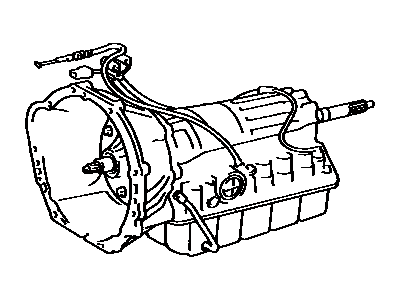 35000-3D040 Toyota Transmission Assembly, Automatic Illustration 1 of 1