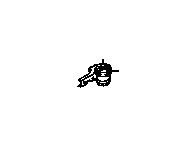 Toyota 51260-35020 Bracket Assembly, Differential Support, Driver Side