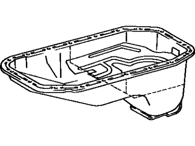 Toyota Pickup Oil Pan - 12101-65021