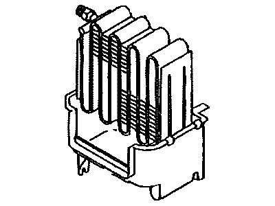 Toyota 88501-04010 Evaporator Sub-Assembly, Cooler
