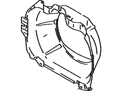 Toyota 81153-04010 Ring,  Sealed Beam Mounting,  NO.1 LH