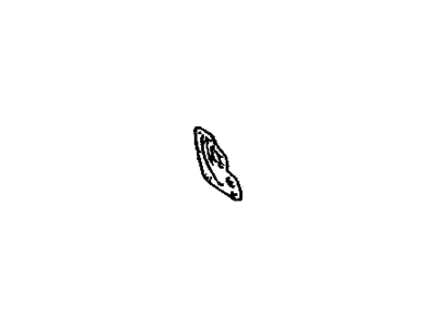 Toyota 76647-04020 Support, Rear Body Mudguard, Passenger Side