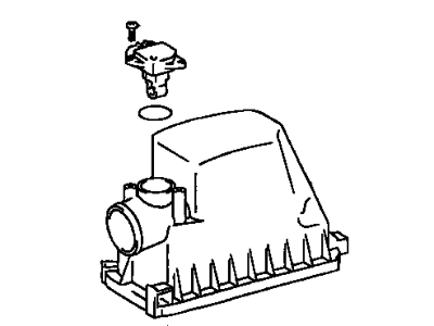 Toyota 17705-21040 Cap Sub-Assy,  Air Cleaner