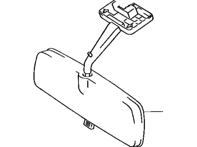 Toyota Van Car Mirror - 87801-28010-25