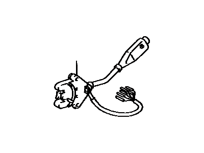Toyota Pickup Wiper Switch - 84652-28110