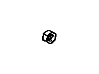 Toyota 90170-14012 Nut(For Rear Upper Control Arm)