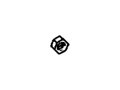 Toyota 90170-14012 Nut(For Rear Upper Control Arm)