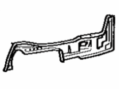 Toyota 53702-87013 Apron Sub-Assembly, Front Fender, Driver Side