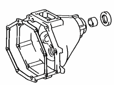 Toyota 33103-28040 Housing Sub-Assembly, Extension(MTM) 33103-28040 Toyota Housing Sub-Assembly, Extension(MTM) Illustration 1 of 1