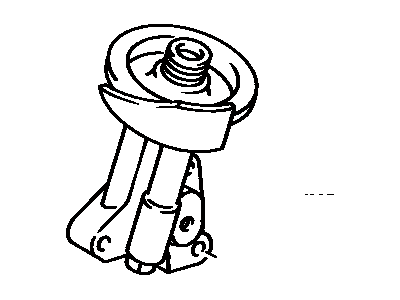Toyota 15609-71011 Bracket Sub-Assembly, Oil Filter