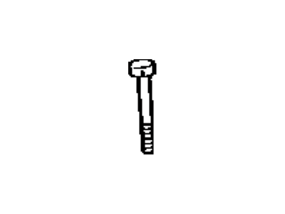 Toyota 90101-12096 Bolt, Hexagon(For Anchor Arm Adjusting)
