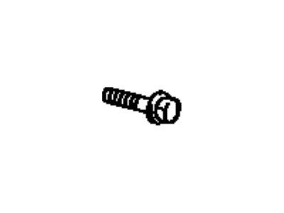 Toyota 90119-08026 Bolt(For Transmission Input Damper Cover & Flywheel)