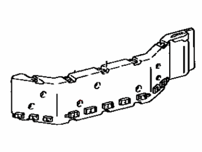 Toyota 87213-87002 Duct, Heater Interior Air (To Rear)