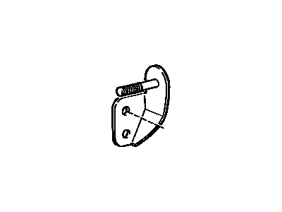 Toyota 47933-35100 Bracket,  Load Sensing Shackle,  NO.1