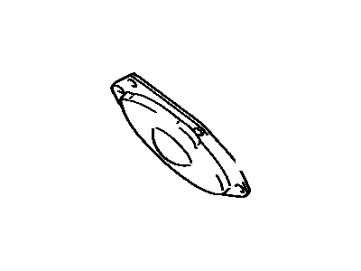 45384-27010 Toyota Cover, Steering Bevel Gear Illustration 1 of 1