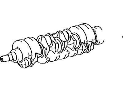 Toyota 13411-73010 Crankshaft