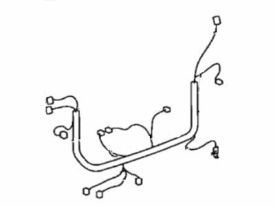 Toyota 82185-08011 Wire,  Back Door,  NO.2
