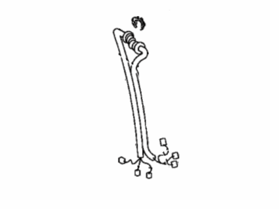 82184-08010 Toyota Wire, Back Door Illustration 1 of 1