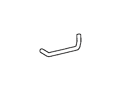 Toyota 87246-08110 Hose,  Rear Heater Water Outlet,  E (To Engine)