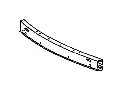 Toyota 52131-08010 Reinforcement,  Front Bumper