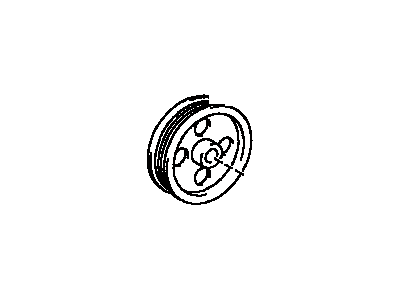 Toyota 44311-07010 Pulley,  Vane Pump