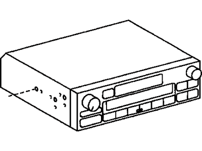 Toyota 86120-0C080 Receiver Assy,  Radio