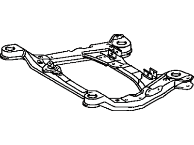 Toyota 51100-07010 Frame Assy,  Front