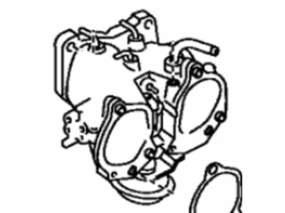 Toyota 17310-0A030 Valve Assembly, Intake Air Control