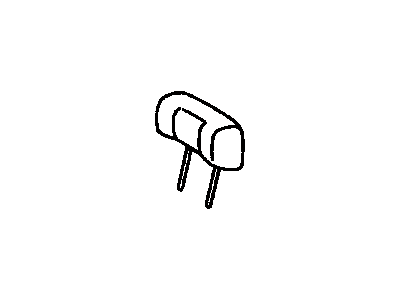 Toyota 71970-0E180-C2 Headrest Assy,  NO.2 Seat