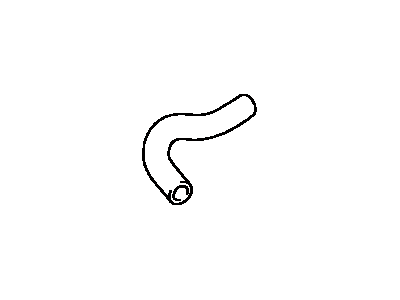 Toyota 87246-08090 Hose,  Heater Water,  Outlet C