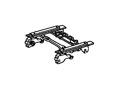 Toyota 72040-08010 Adjuster Assy,  Rear NO.2 Seat