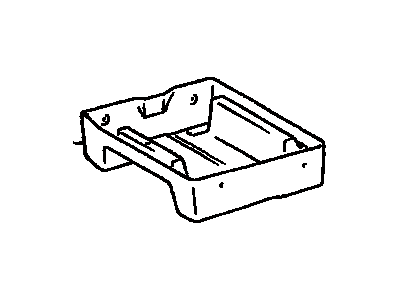 Toyota 72907-08010-E1 Cover,  Rear Seat Cushion Under