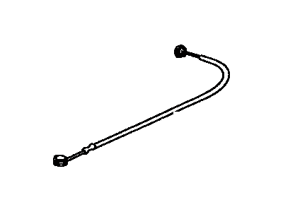Toyota 55908-08010 Cable Sub-Assy,  Air Inlet Damper Control
